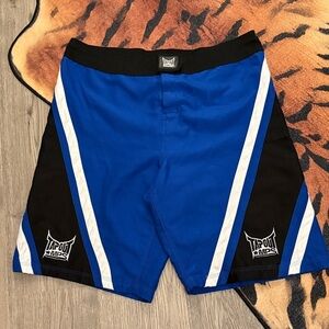 Tapout Black and Blue Sports Shorts